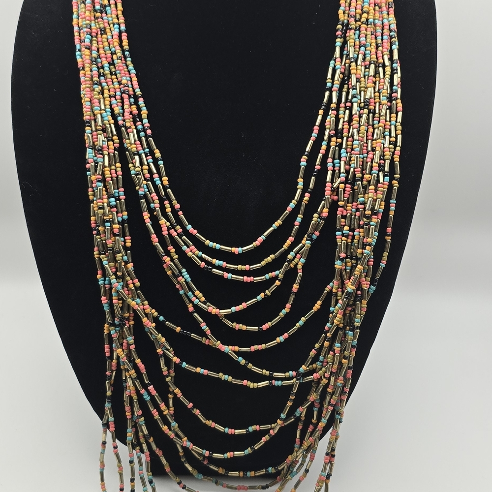 Multicolor Beaded Necklace